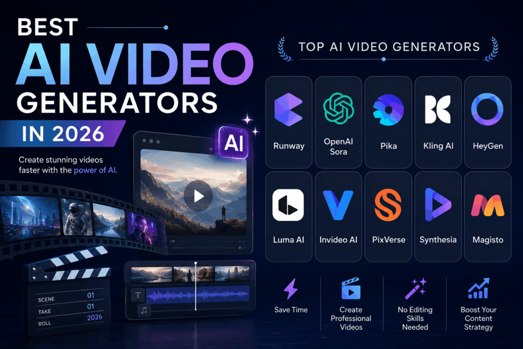 Best AI Video Generators in 2026